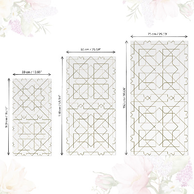 Furniture sticker Harmony of patterns