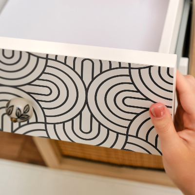 Furniture wrap Geometric patterns