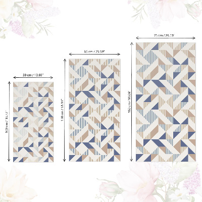 Furniture vinyl wrap Geometric patterns