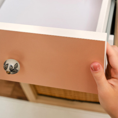 Furniture sticker Pastel orange