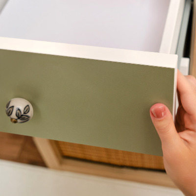 Self-adhesive furniture wrap Green grass