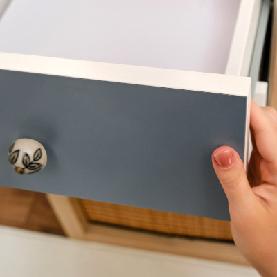 Furniture wrap Pastel navy blue