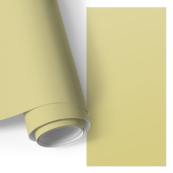 Furniture vinyl wrap Light mustard
