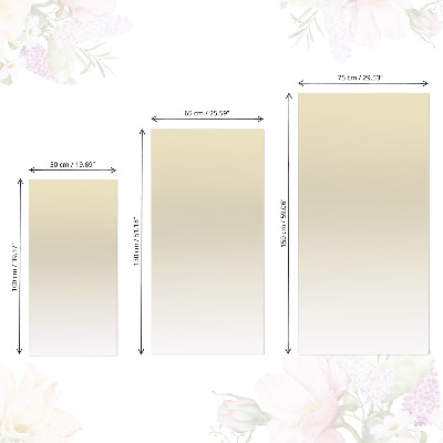 Furniture sticker Beige gradient