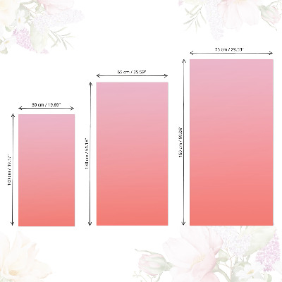 Furniture vinyl wrap Warm gradient