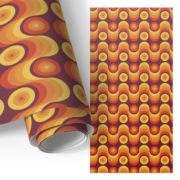 Self-adhesive furniture wrap Retro energy