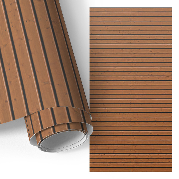 Self-adhesive furniture wrap Saturated strips