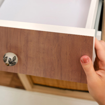 Furniture vinyl wrap Wooden motif