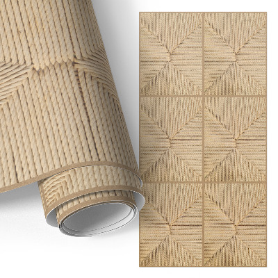 Furniture vinyl wrap Braided geometry