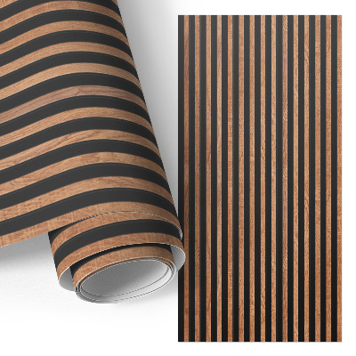 Furniture vinyl wrap Wooden slats