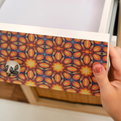 Furniture vinyl wrap The energy of flowers