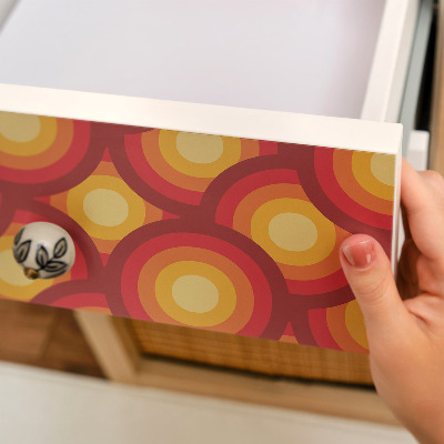 Furniture wrap Colorful circles