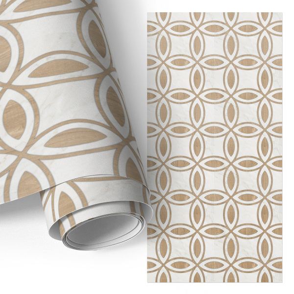 Self-adhesive furniture wrap Geometric patterns