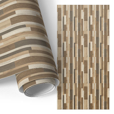 Self-adhesive furniture wrap Wooden abstraction