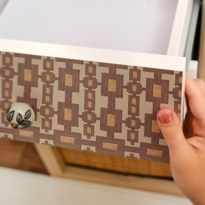 Furniture sticker Retro pattern