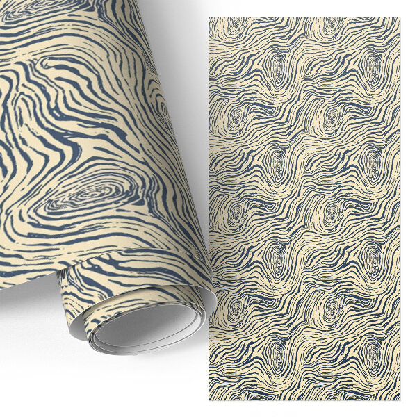 Furniture vinyl wrap Abstract rings