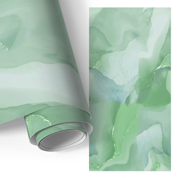 Furniture wrap Green abstraction