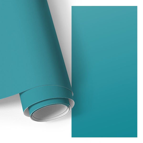 Self-adhesive furniture wrap Cool turquoise