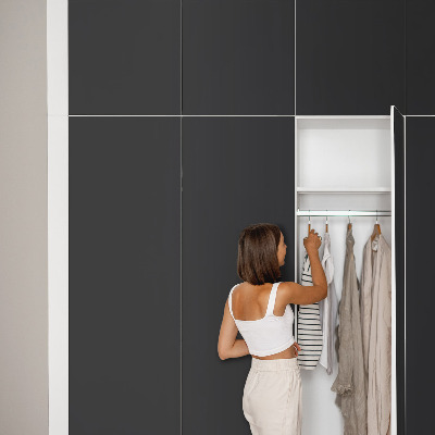 Furniture vinyl wrap Black