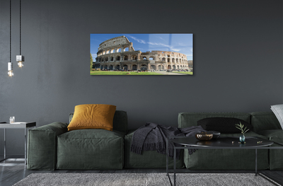 Glass print Rome colosseum