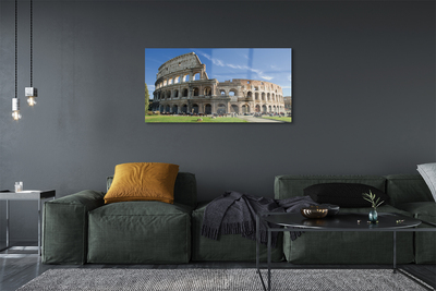 Glass print Rome colosseum