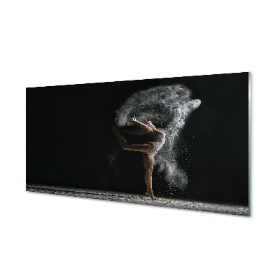 Glass print Smoke woman