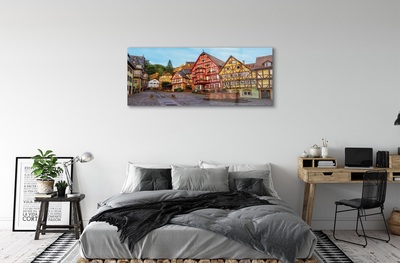 Glass print Germany bayern old town