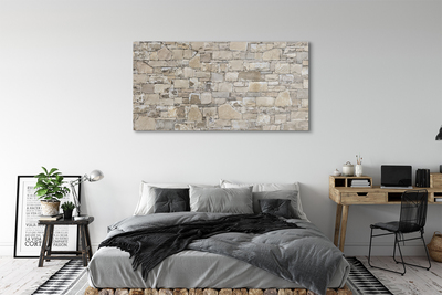 Glass print Wall stone wall