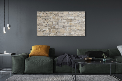 Glass print Wall stone wall