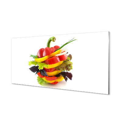 Glass print Salad pepper