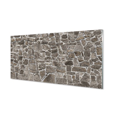 Glass print Stone wall tiles