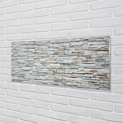 Glass print Stone wall structure
