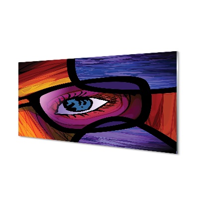 Glass print Eye image