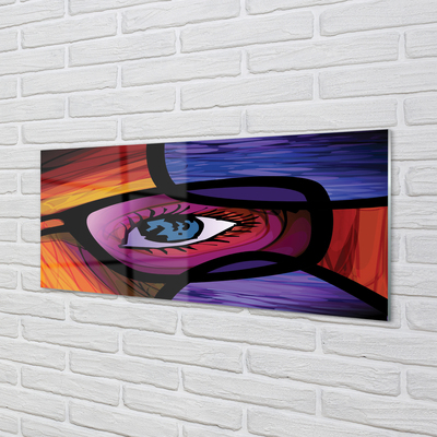 Glass print Eye image