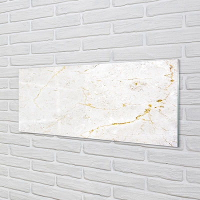 Glass print Marble stone wall