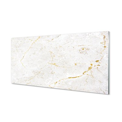 Glass print Marble stone wall