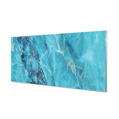 Glass print Marble stone wall