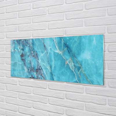 Glass print Marble stone wall