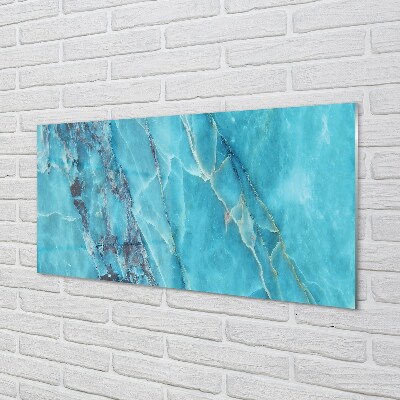 Glass print Marble stone wall