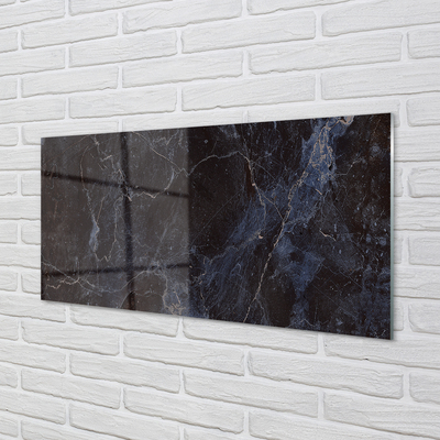 Glass print Marble stone wall