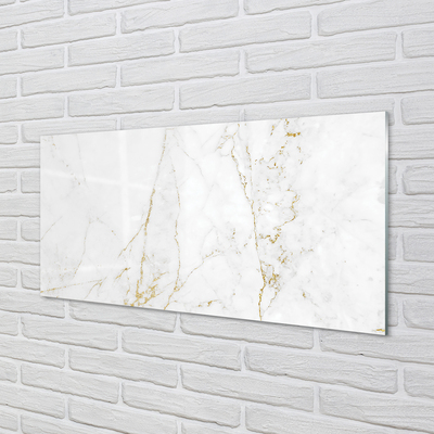 Glass print Marble stone wall