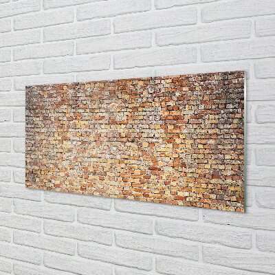 Glass print Stone wall