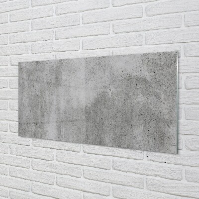 Glass print Stone concrete wall