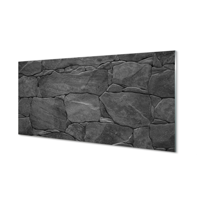 Glass print Wall stone wall