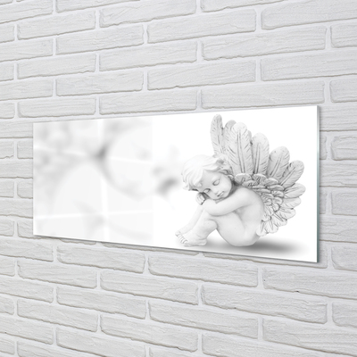 Glass print Sleeping angel