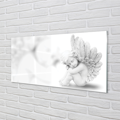 Glass print Sleeping angel