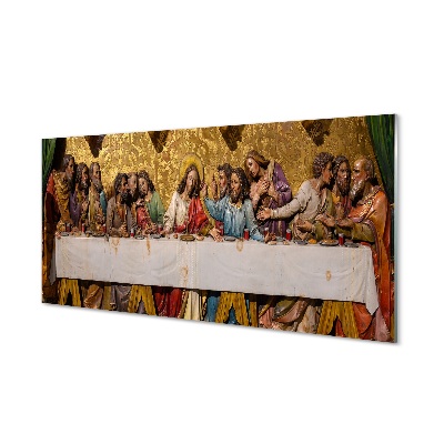 Glass print The last supper