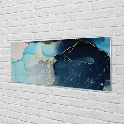 Glass print Marble stone abstract