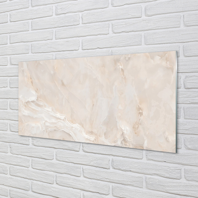 Glass print Marble stone wall