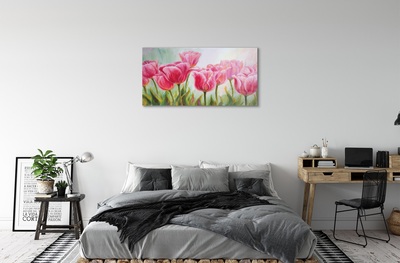 Glass print Tulips pictures